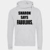 Cross neck hoodie Thumbnail
