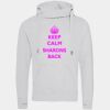 Cross neck hoodie Thumbnail