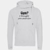 Cross neck hoodie Thumbnail