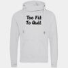 Cross neck hoodie Thumbnail