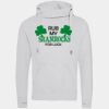 Cross neck hoodie Thumbnail