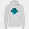 Cross neck hoodie Thumbnail