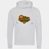 Cross neck hoodie Thumbnail