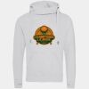 Cross neck hoodie Thumbnail