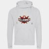 Cross neck hoodie Thumbnail