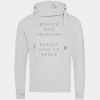 Cross neck hoodie Thumbnail