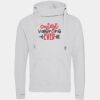 Cross neck hoodie Thumbnail