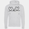Cross neck hoodie Thumbnail
