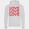 Cross neck hoodie Thumbnail