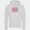 Cross neck hoodie Thumbnail