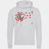 Cross neck hoodie Thumbnail