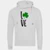 Cross neck hoodie Thumbnail