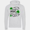 Cross neck hoodie Thumbnail