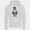 Cross neck hoodie Thumbnail