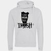 Cross neck hoodie Thumbnail
