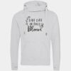 Cross neck hoodie Thumbnail