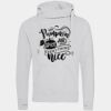 Cross neck hoodie Thumbnail
