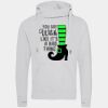 Cross neck hoodie Thumbnail