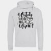 Cross neck hoodie Thumbnail