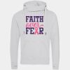 Cross neck hoodie Thumbnail