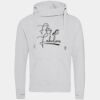 Cross neck hoodie Thumbnail
