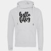 Cross neck hoodie Thumbnail