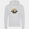 Cross neck hoodie Thumbnail