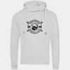 Cross neck hoodie Thumbnail