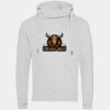 Cross neck hoodie Thumbnail