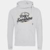 Cross neck hoodie Thumbnail