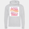 Cross neck hoodie Thumbnail