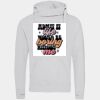 Cross neck hoodie Thumbnail