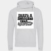 Cross neck hoodie Thumbnail