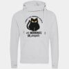 Cross neck hoodie Thumbnail