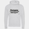 Cross neck hoodie Thumbnail