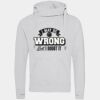 Cross neck hoodie Thumbnail