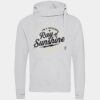 Cross neck hoodie Thumbnail
