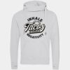 Cross neck hoodie Thumbnail