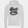 Cross neck hoodie Thumbnail