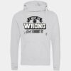 Cross neck hoodie Thumbnail
