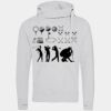 Cross neck hoodie Thumbnail