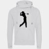 Cross neck hoodie Thumbnail
