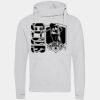 Cross neck hoodie Thumbnail
