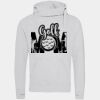 Cross neck hoodie Thumbnail