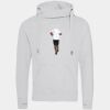 Cross neck hoodie Thumbnail
