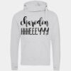 Cross neck hoodie Thumbnail