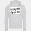 Cross neck hoodie Thumbnail