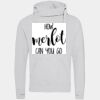 Cross neck hoodie Thumbnail