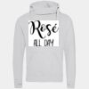 Cross neck hoodie Thumbnail