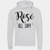 Cross neck hoodie Thumbnail